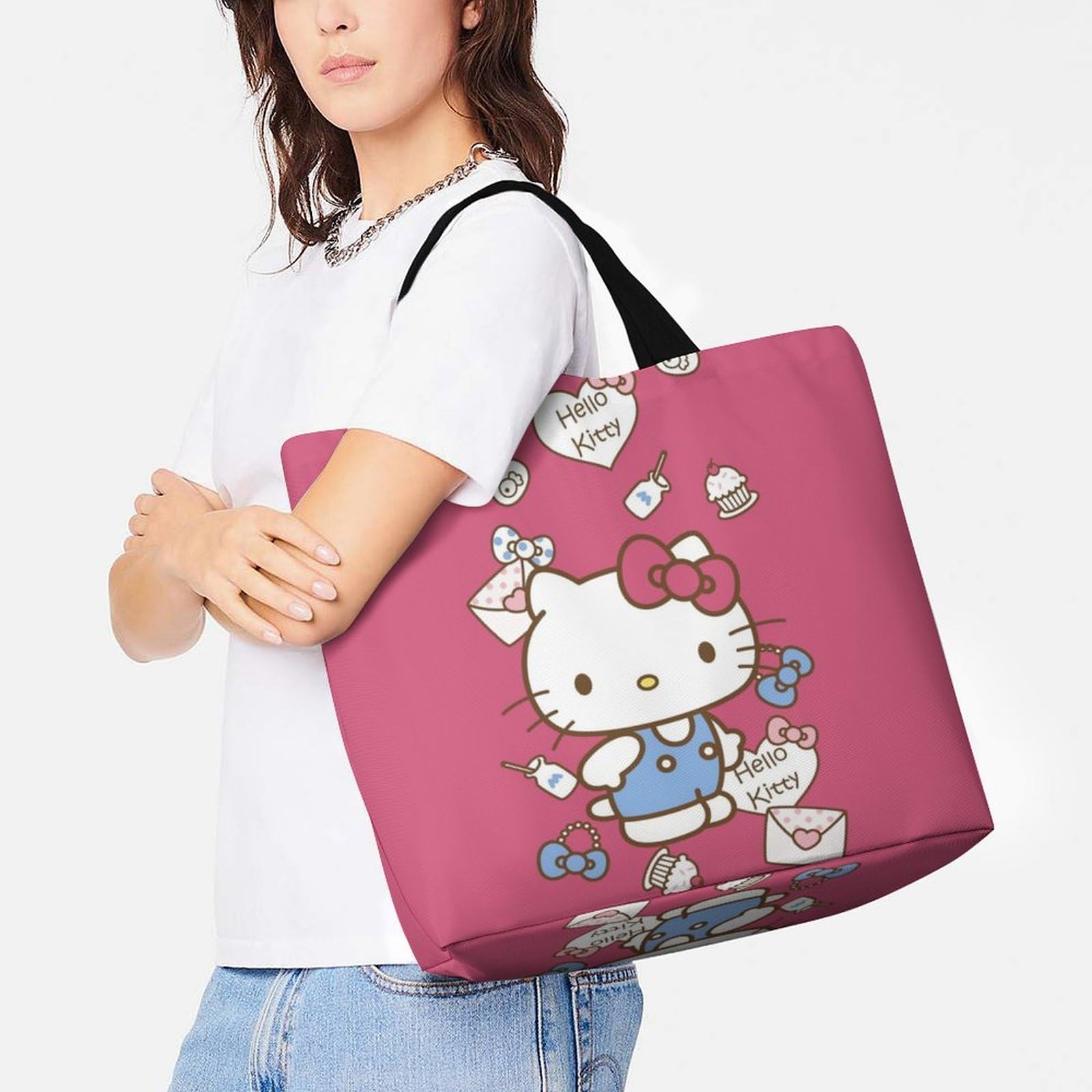 Amazon.co.jp: トートバック レディース ハローキティ ピンク 