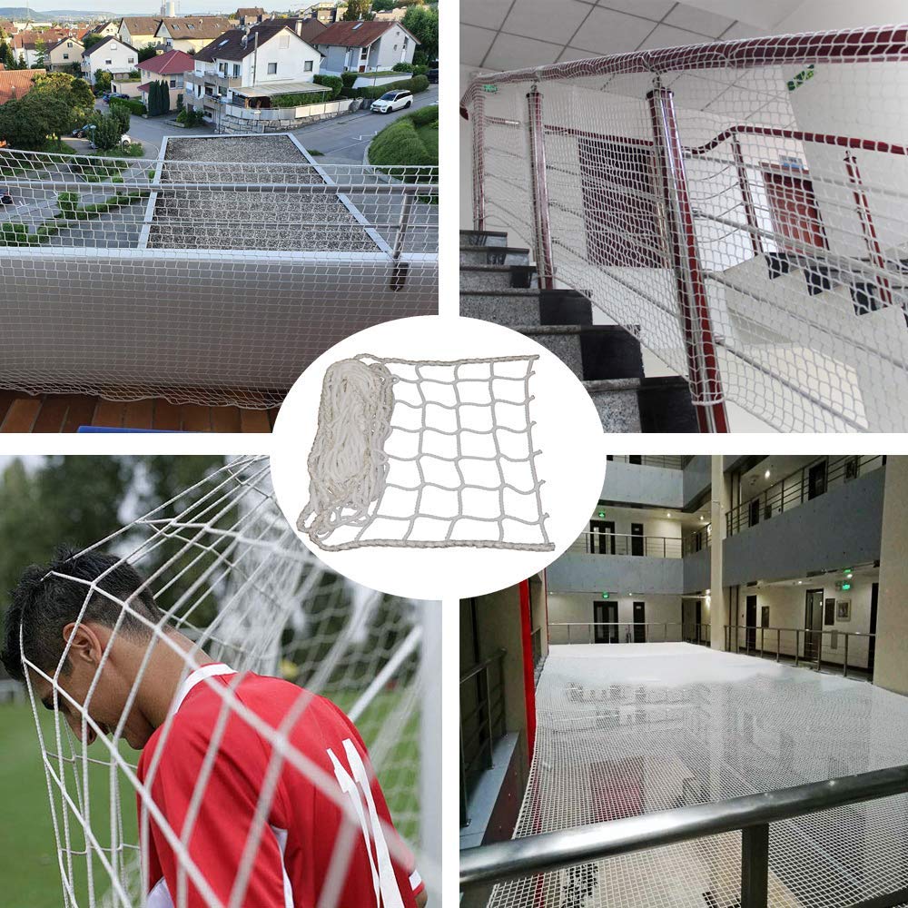Yai Rete di protezione universale per balcone, rete di sicurezza per bambini, giocattoli, sicurezza per interni ed esterni, scale, sicurezza per bambini, rete per tralicci e piante rampicanti