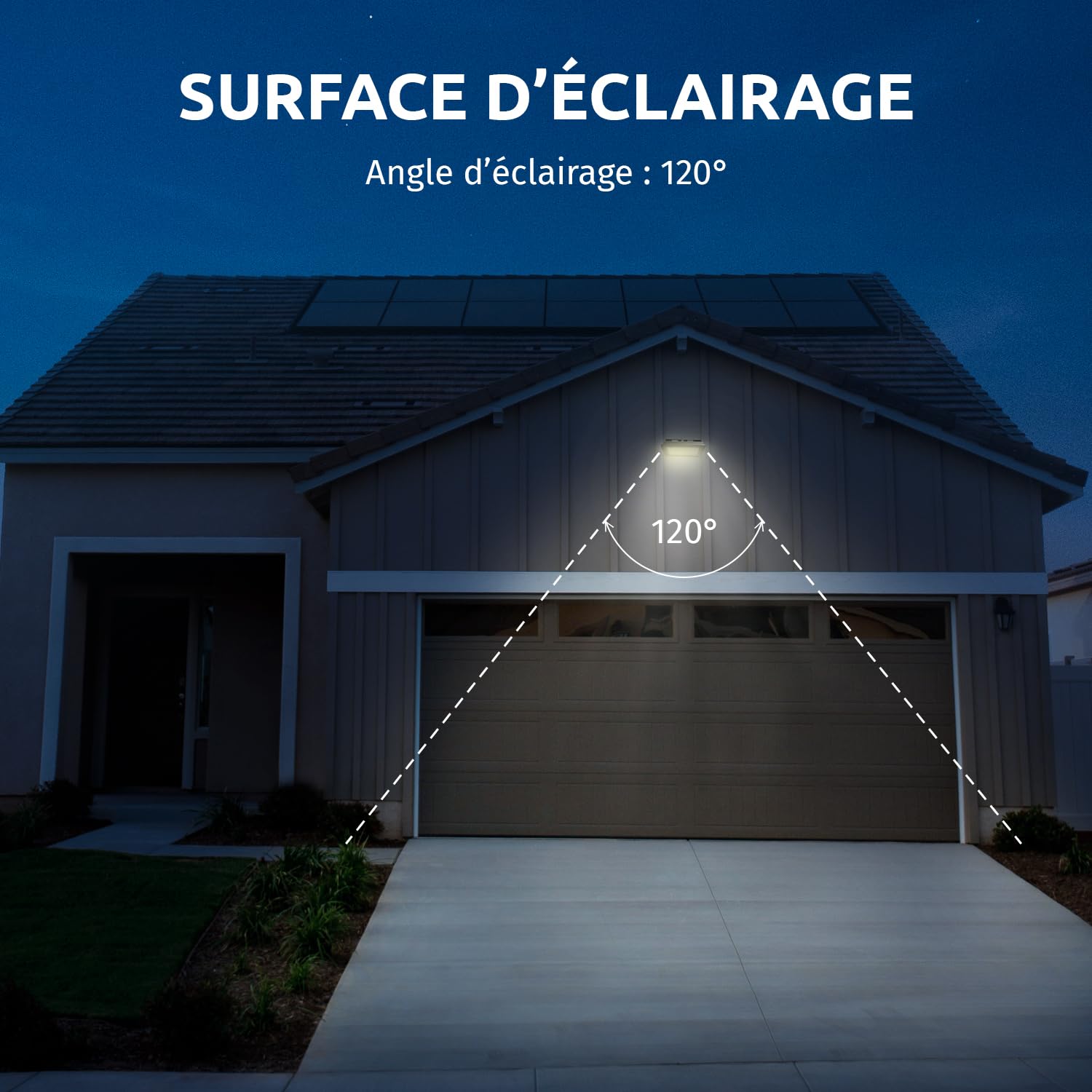 Europalamp Projecteur LED 30W Blanc Illuminez vos Espaces Intérieurs et Extérieurs avec Éclat et Fiabilité (3000K - Blanc chaud, 5)