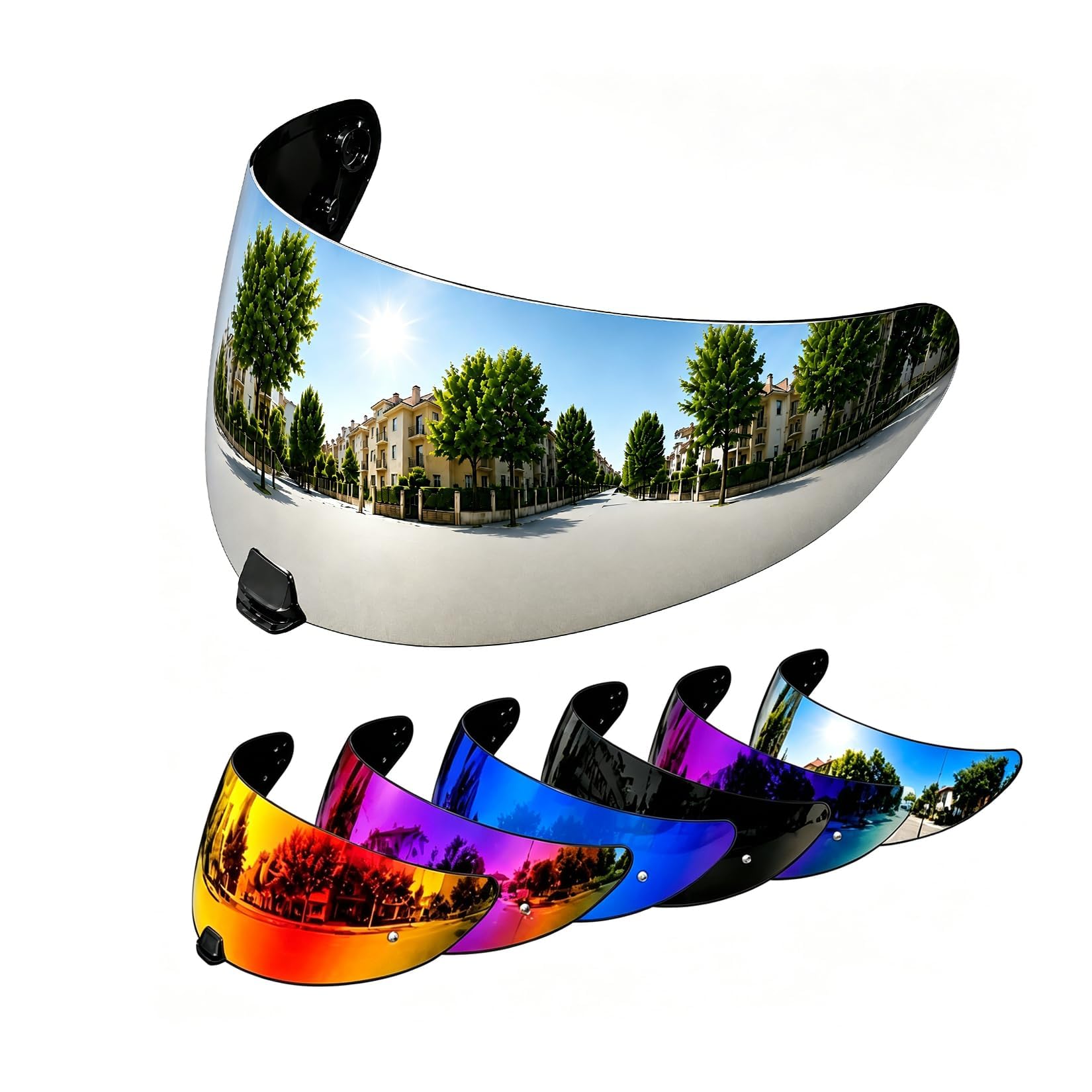 PSLER i10 Visor HJ-31 Visor i10 Tinted Visor Helmet i70 Face Shield Replacementfor i10 HJ-31 i70