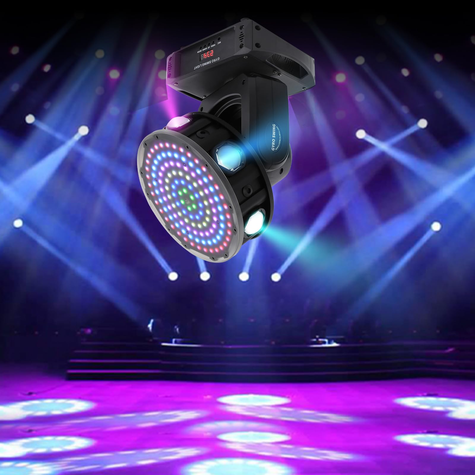LED Moving Head - Lámpara de escenario para fiestas