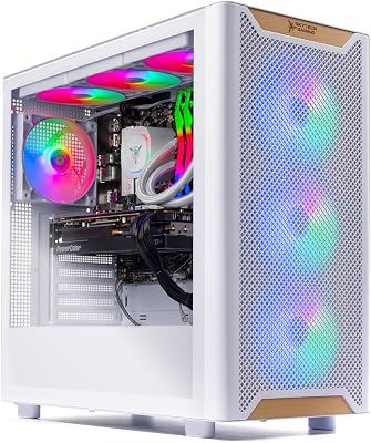 Skytech Gaming Chronos 3 Desktop PC, Ryzen 7 7700X 4.5 GHz (5.4GHz), NVIDIA RTX 5070 12GB, 1TB NVMe SSD, 32GB DDR5 RAM 5600 RGB, 850W Gold PSU, 360mm ARGB AIO, Wi-Fi, Win 11