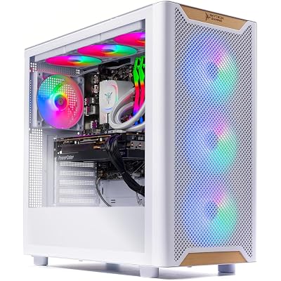Skytech Gaming Chronos 3 Desktop PC, Ryzen 7 7700X 4.5 GHz (5.4GHz), NVIDIA RTX 5070 12GB, 1TB NVMe SSD, 32GB DDR5 RAM 5600 RGB, 850W Gold PSU, 360mm ARGB AIO, Wi-Fi, Win 11