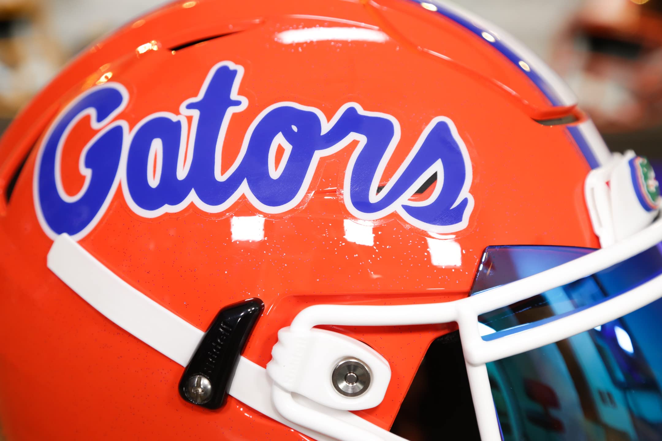 Green Gridiron Riddell SpeedFlex Strap-Loc Chinstrap Fastener Kit | Left and Right Helmet Strap Locks with Screws and T-Nuts (Black)