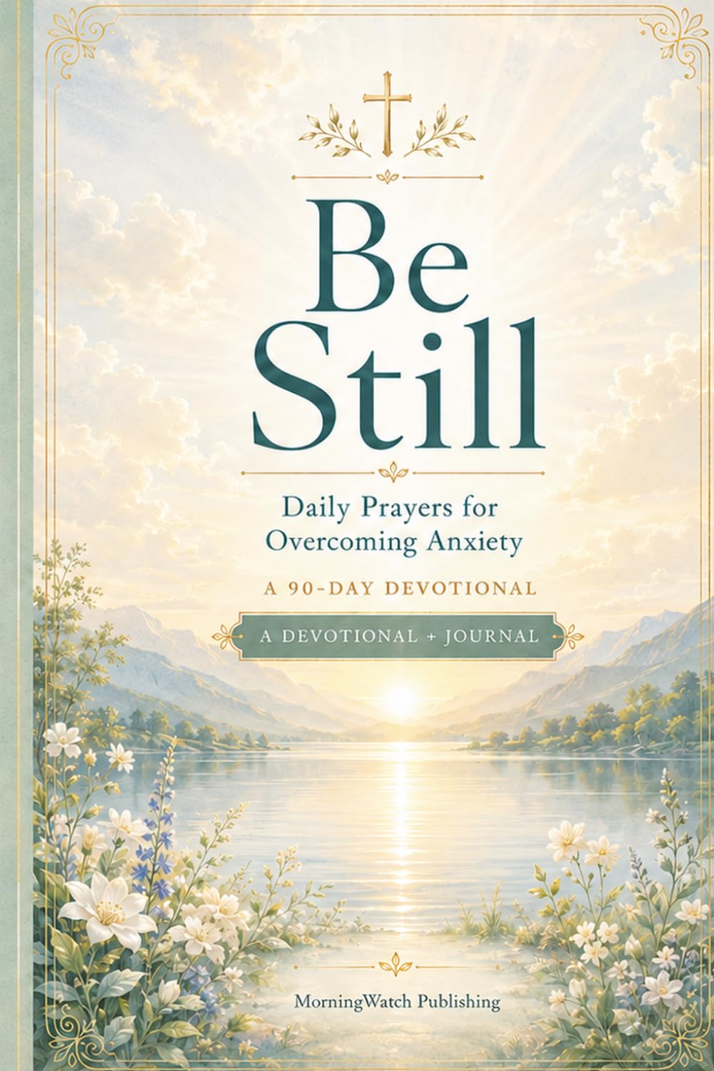 Be Still: A 90-Day Christian Devotional Journal with Daily Prayers for Overcoming Anxiety, Fear, Worry, and Restless Thoughts