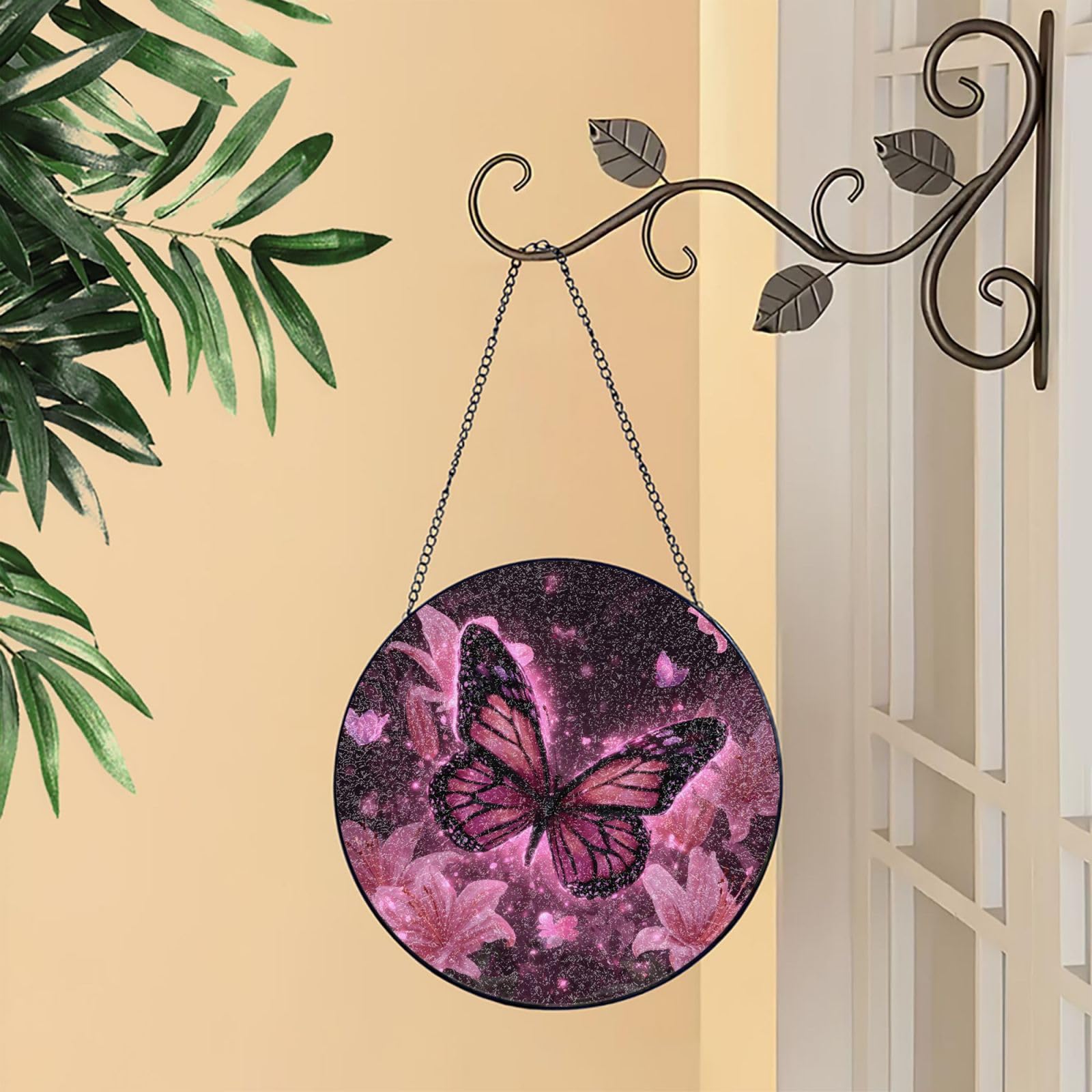 Glas-Sonnenfänger zum Aufhängen für Fenster, Terrasse, Garten