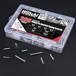 Hilitchi 285-Piece Stainless Steel Phillips Flat Head Self Tapping Screw Assortment Kit (Flat Head)