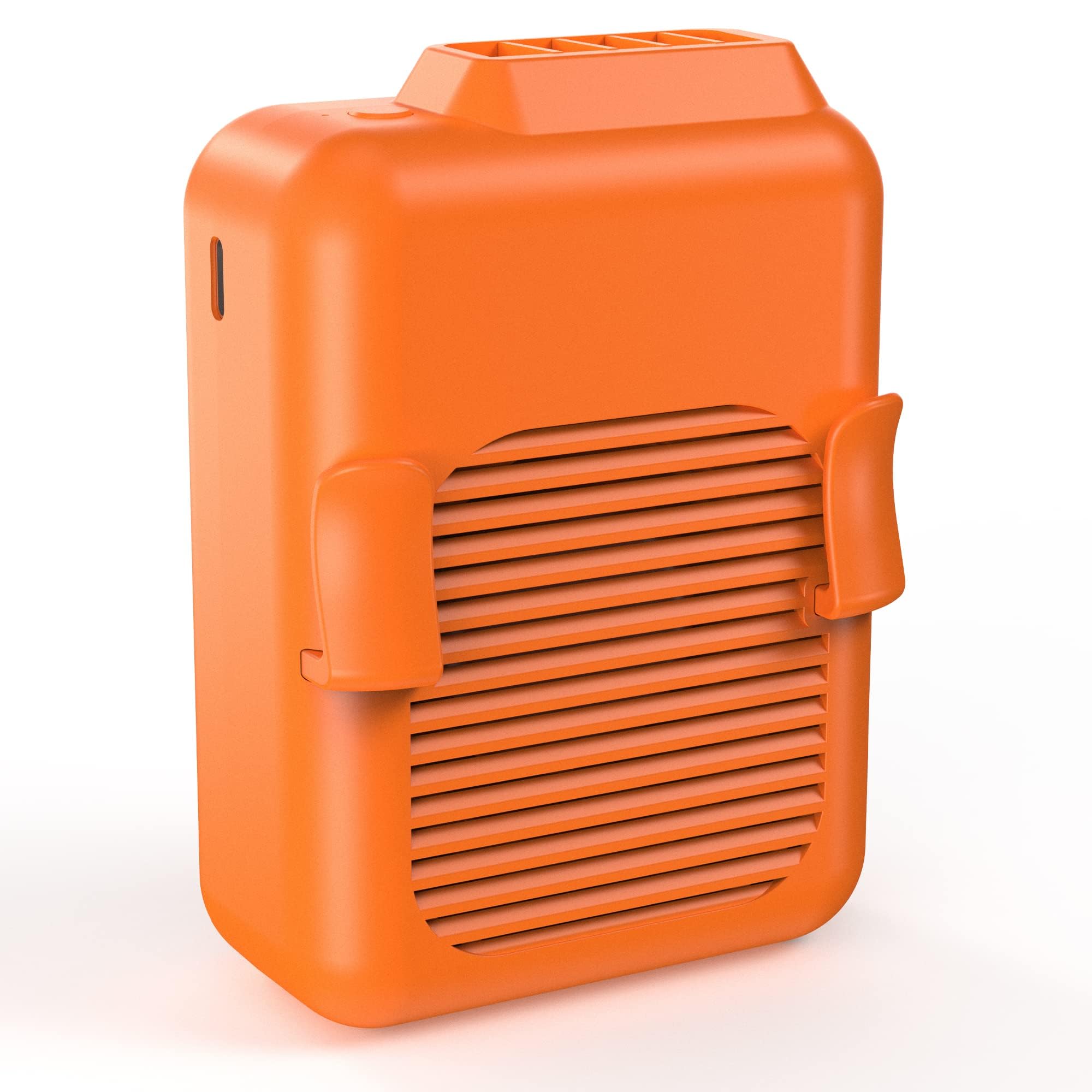 Mini ventilador de cintura portátil de 6000 mAh con 3 velocidades ajustables