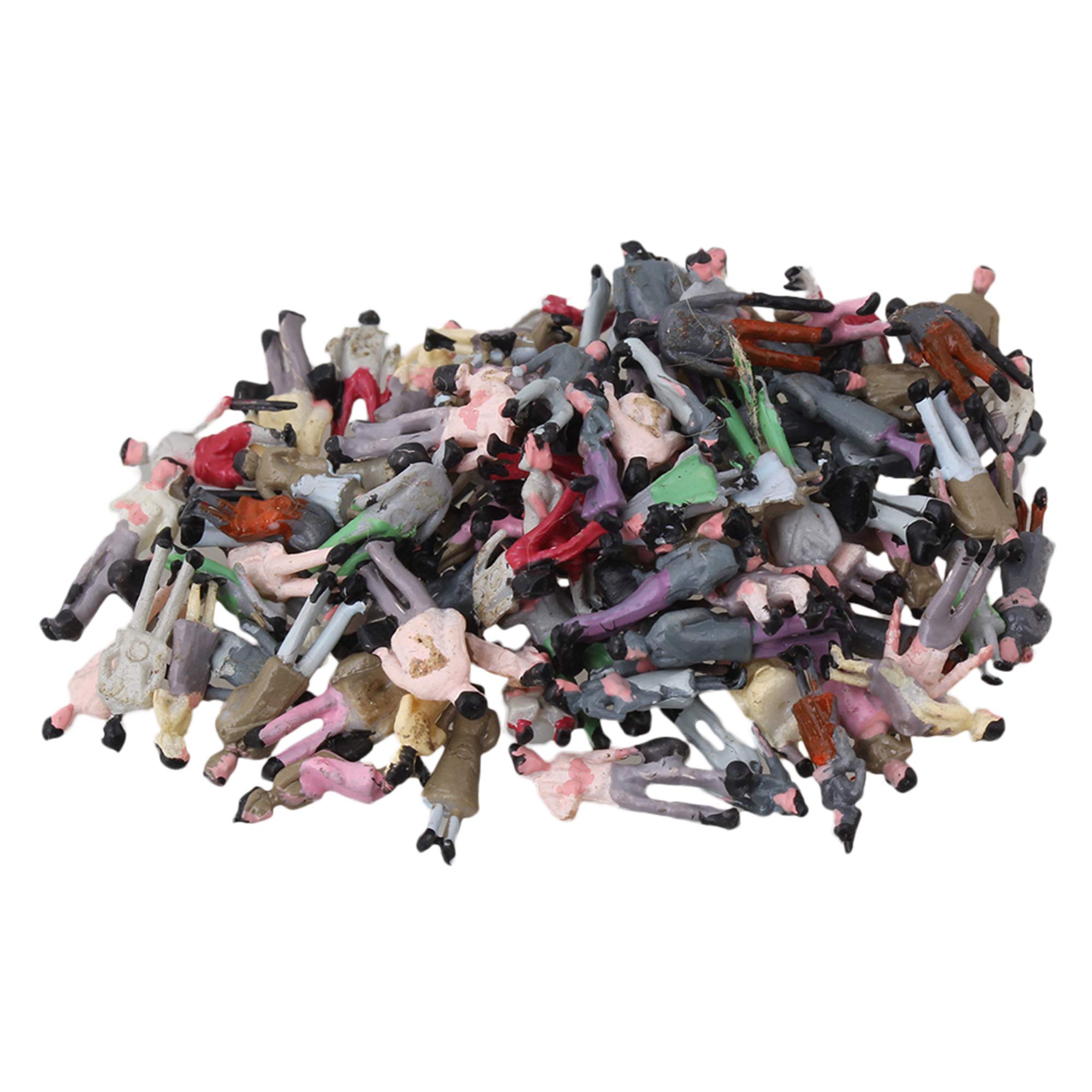 Homeswitch 100PCS Boutique Model Figure 1:150 Multicolor Layout Model