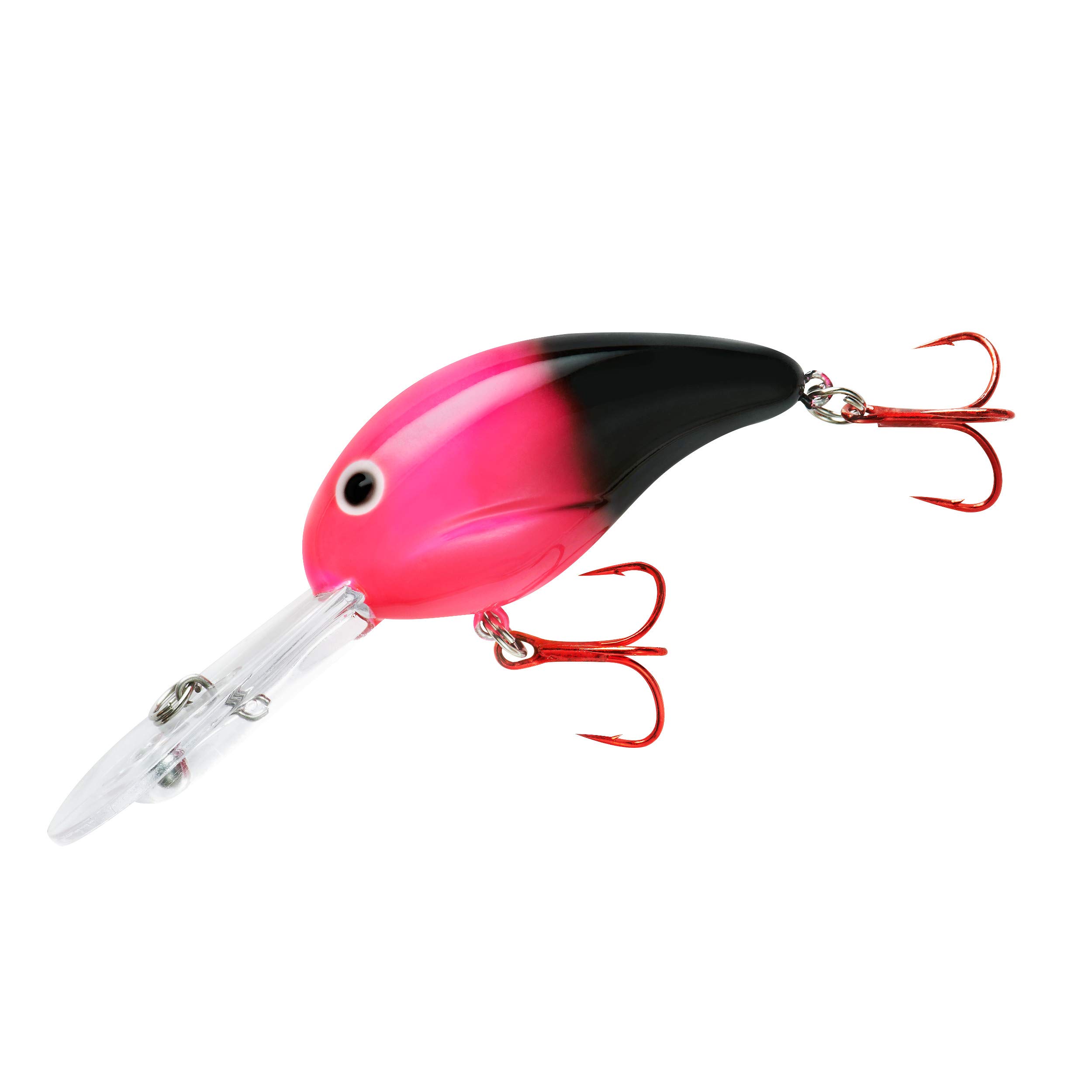Band-It Series 300 Crankbait Bass Fishing Lures, Fisghing Accessories, Dives to 12-feet Deep, 2", 1/4 oz, Plack, (BDT3)