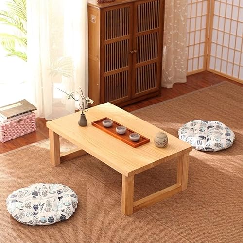 Miniatura 7 de Mesa de Centro Solid Wood Coffee Table Creative Bay Window Tea Table Japanese Tatami Low Table Balcony Computer Desk Center Cocktail