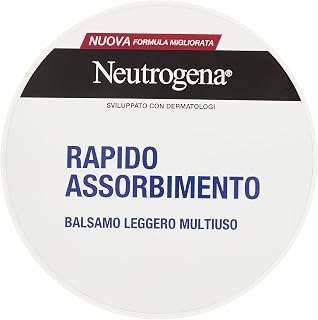 Neutrogena Norwegian Formula Light Multipurpose Conditioner Fast Absorption, Body Cream, Face and Hands, Repair Hand Cream with 10% Glycerin, Moisturizing Body Cream Dry and Normal Skin, 200 ml