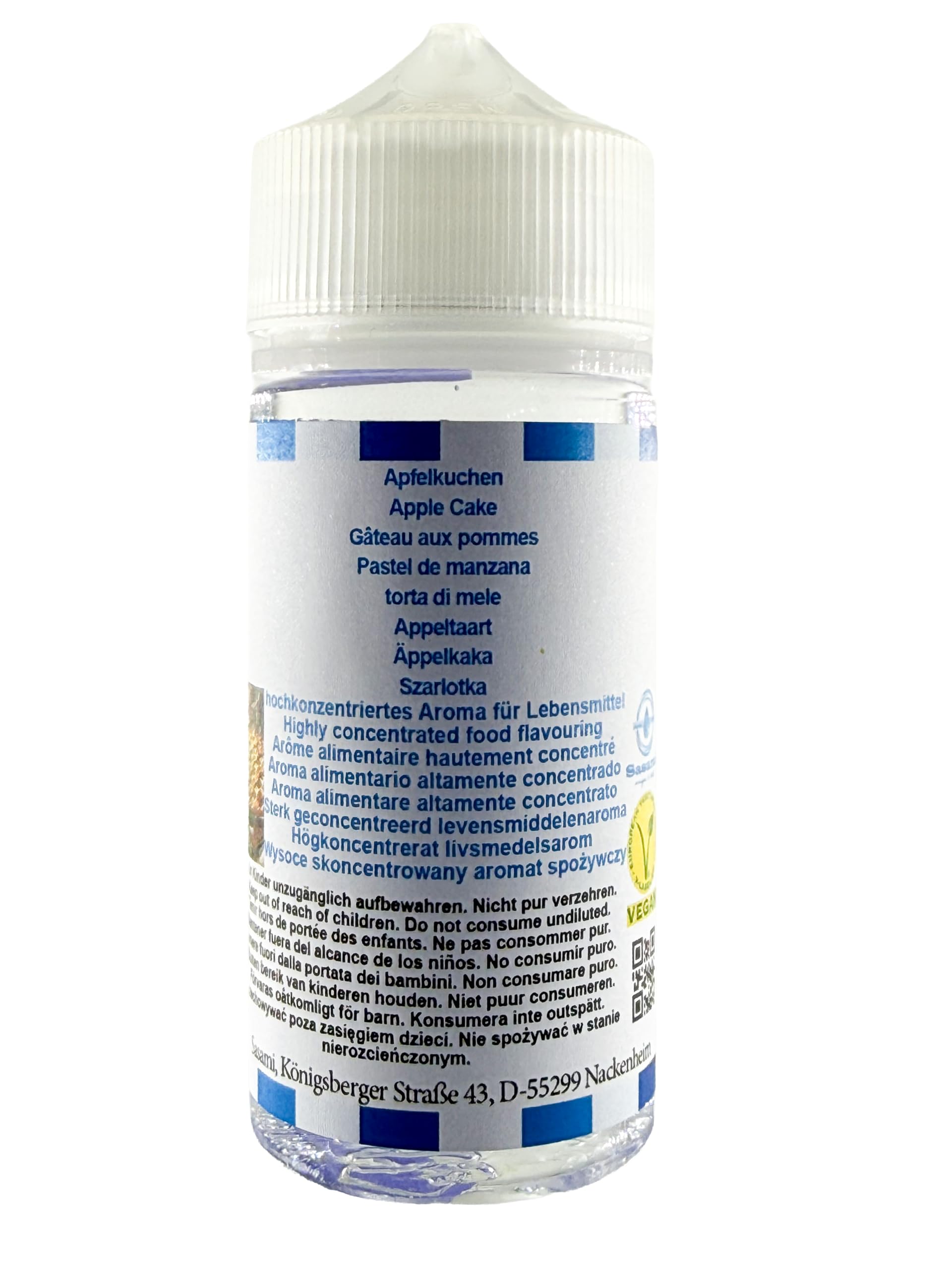 Szarlotka aromat koncentrat – Wegański – Sasami – 100ml