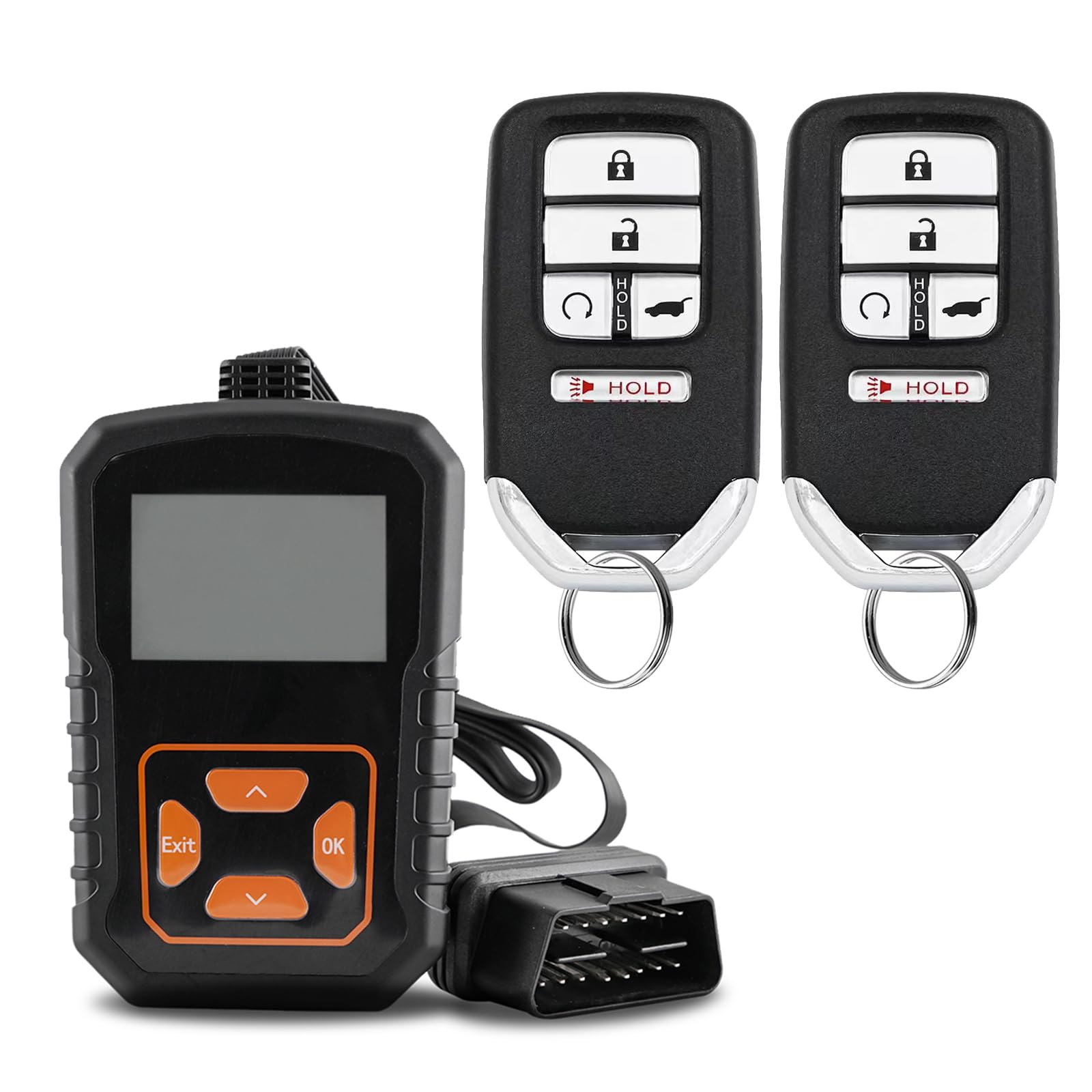 Photo 1 of DIY Rmote Smart Key Fob kit Replacement for Honda Pilot 2016 2017 2018 2019 2020 2021 Honda CRV 5-Door 2017-2022 Civic 2018-2021 Keyless Entry Remote Control with Easy OBD Tool
