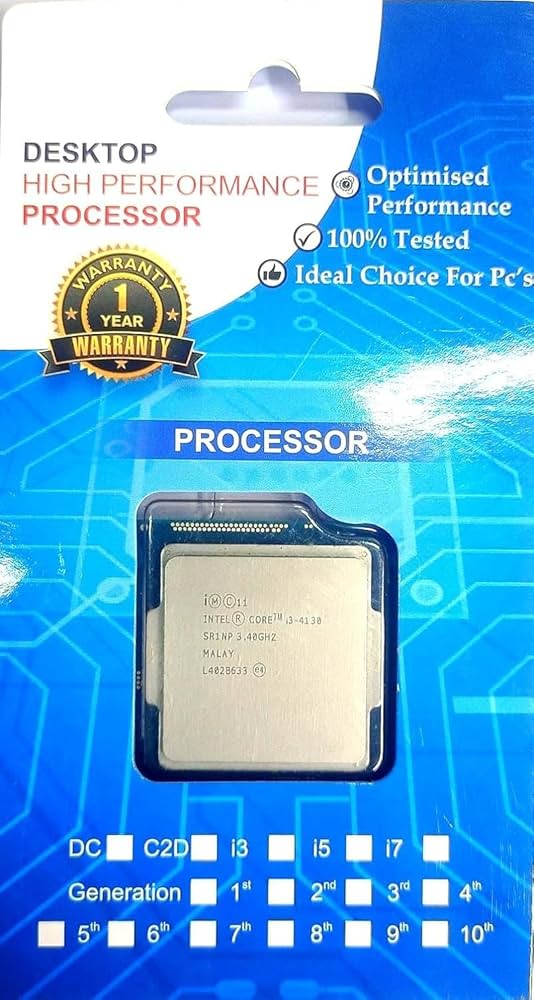 i3-4130 メモリ8gb　LGA1150 インテル 【中古パーツ】Intel Core i3-4130 LGA1150 Haswell 第