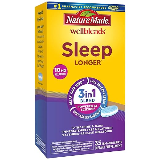 Nature Made Wellblends Sleep Support Tablets