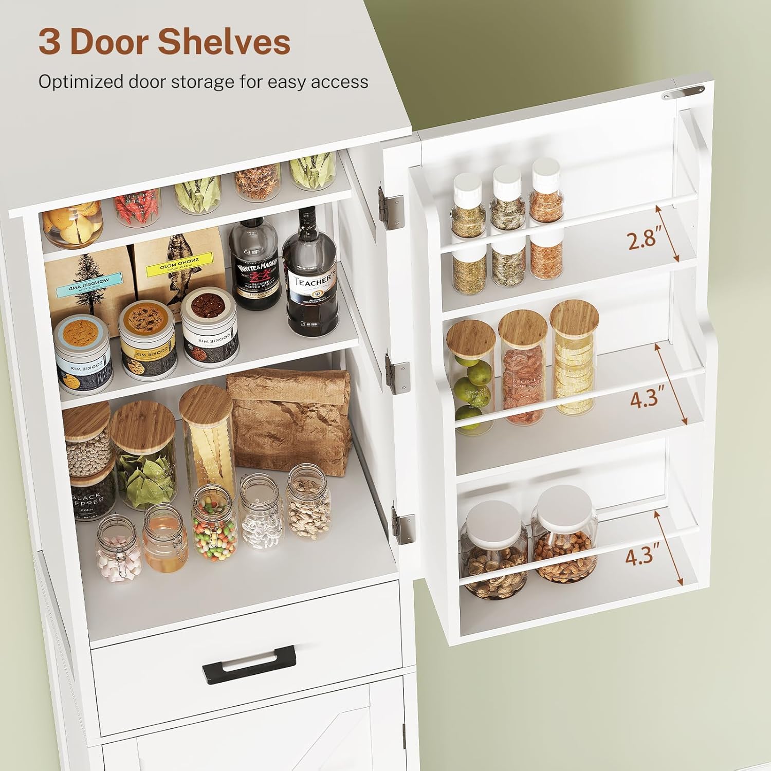 Organized Kitchen Pantry