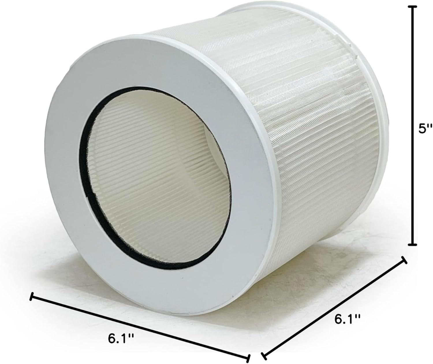 Nispira 12020 Filter Replacement for Clorox Air Purifier 11020 11021 2-In-1 True HEPA 2 Packs