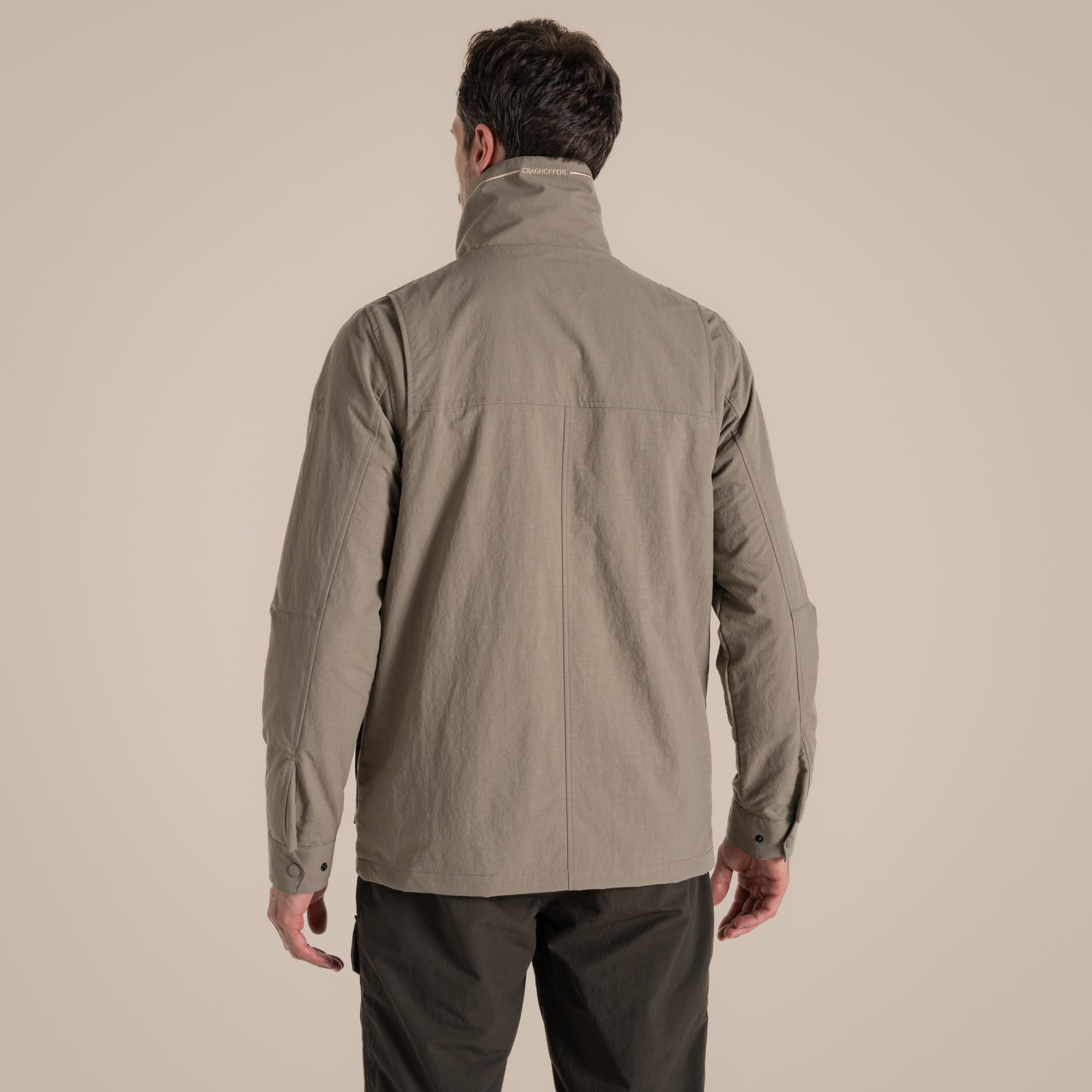 Craghoppers Herren NosiLife Adventure Jacket IV Anti-Insekten-Sonnenschutz-Wandermantel