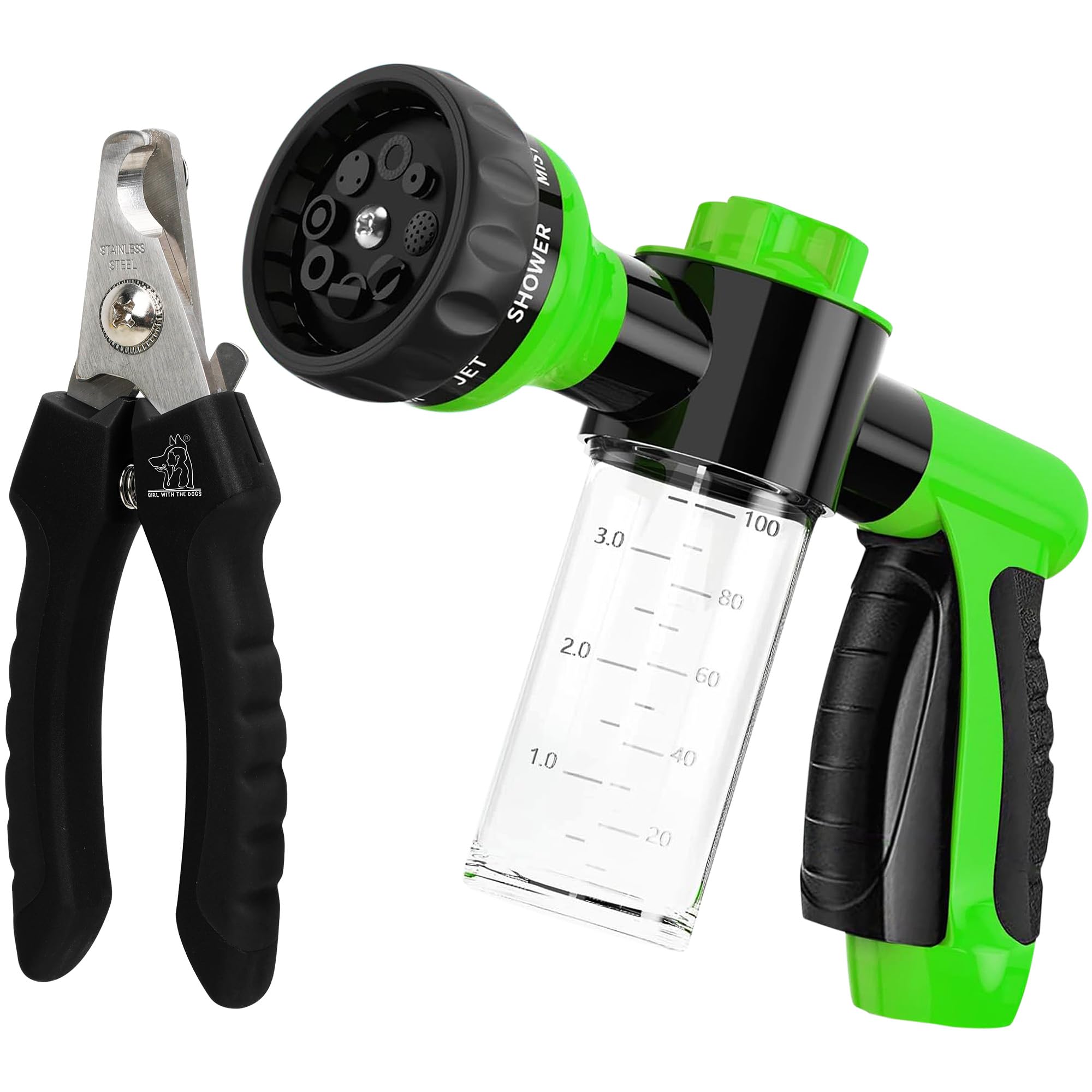 Amazon.com: Girl With The Dogs Sprayer Nozzle and Nail Clippers