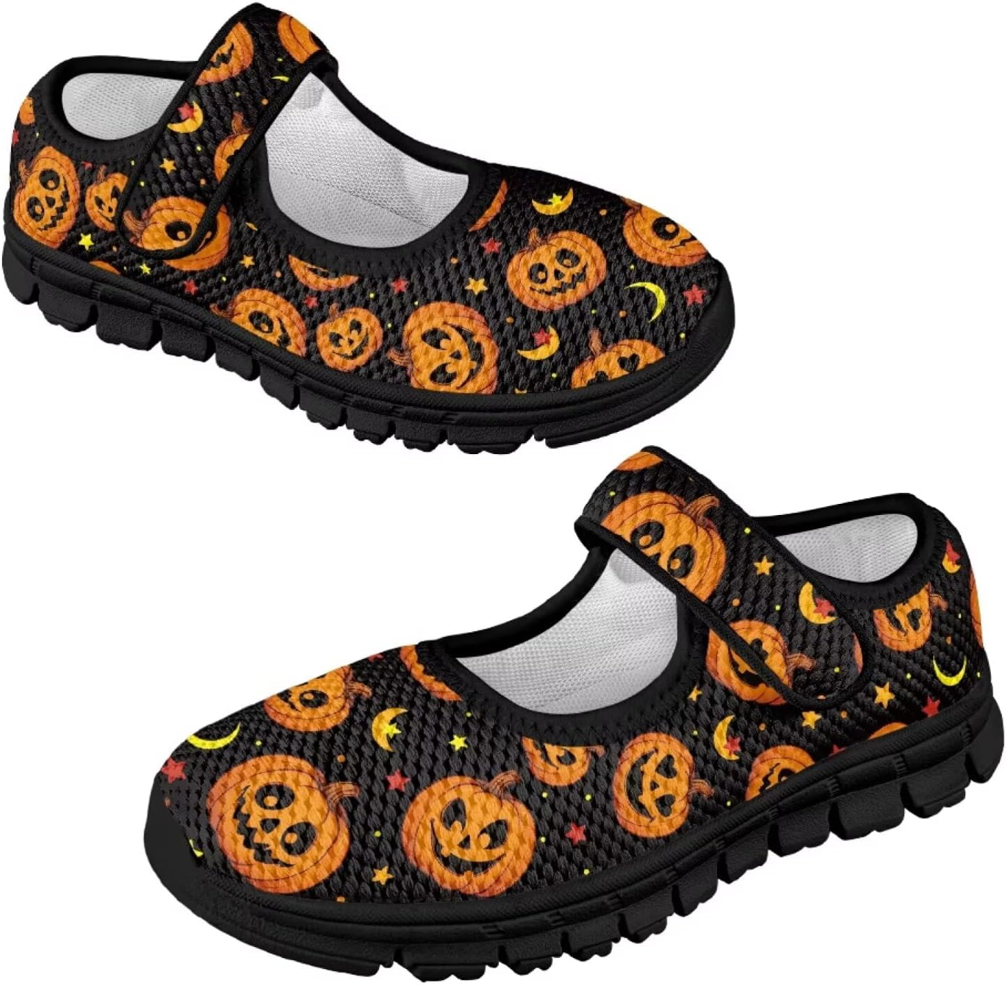 PinUp Angel Girls Comfortable Round Toe Slip On Shoes Soft Retro Mary Jane Flats School Walking Shoes