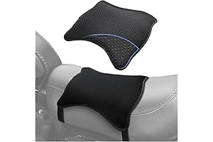 3D Mesh Motorcycle Seat Cushion for Maximum Breathability and Comfort