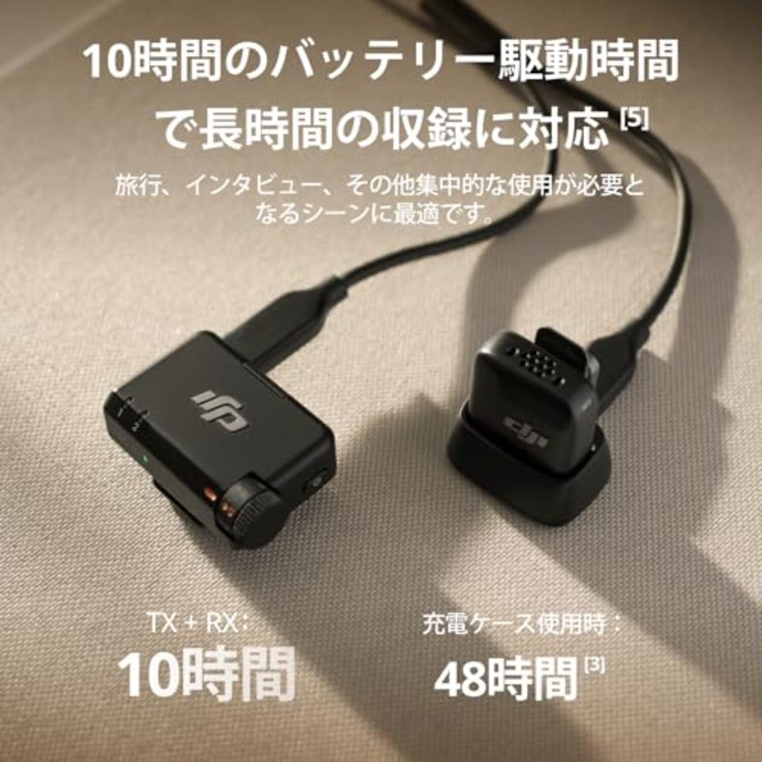 Amazon.co.jp: DJI Mic Mini（2 TX + 1 RX） ワイヤレス マイク + Mic
