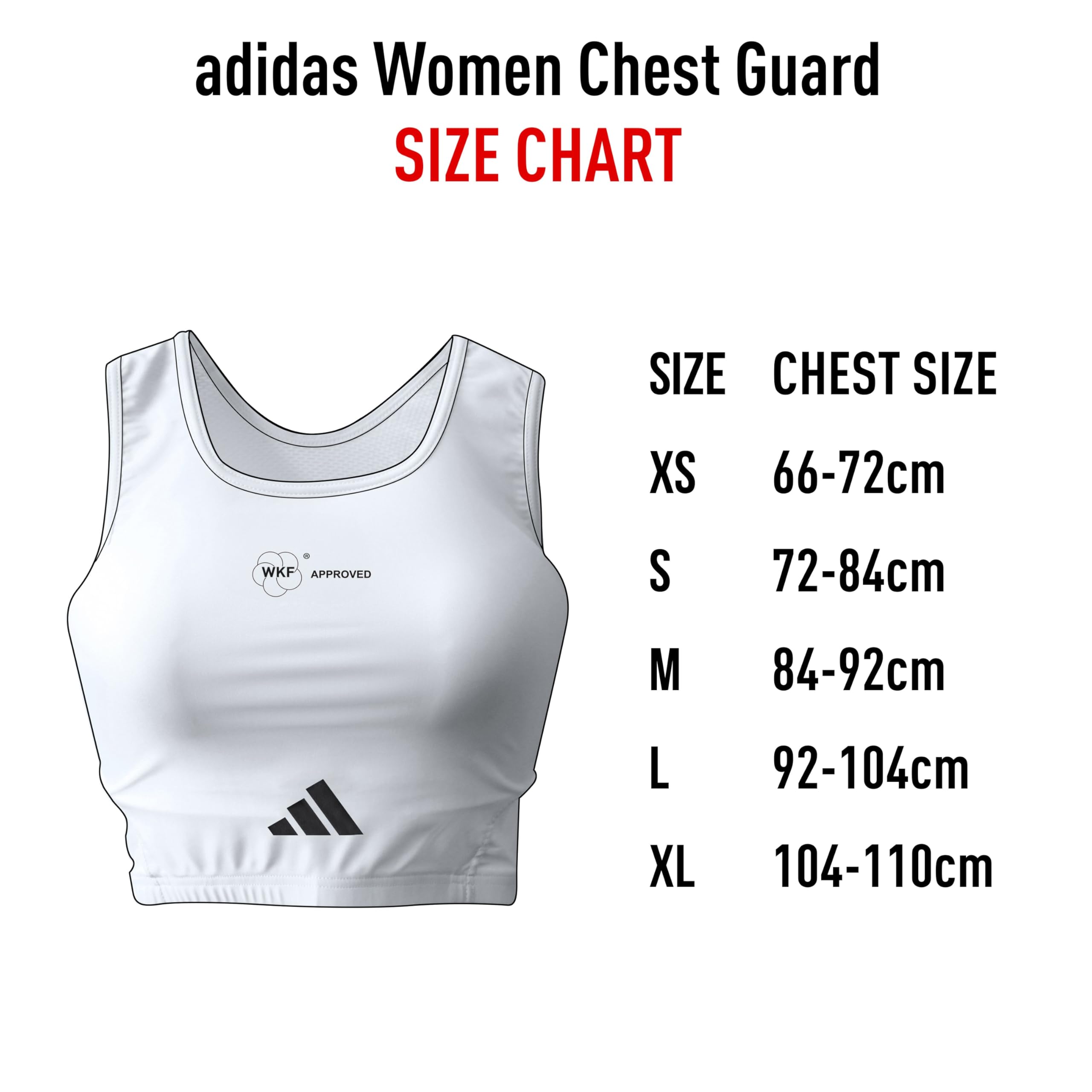 adidas Brassière + Protège Poitrine WKF