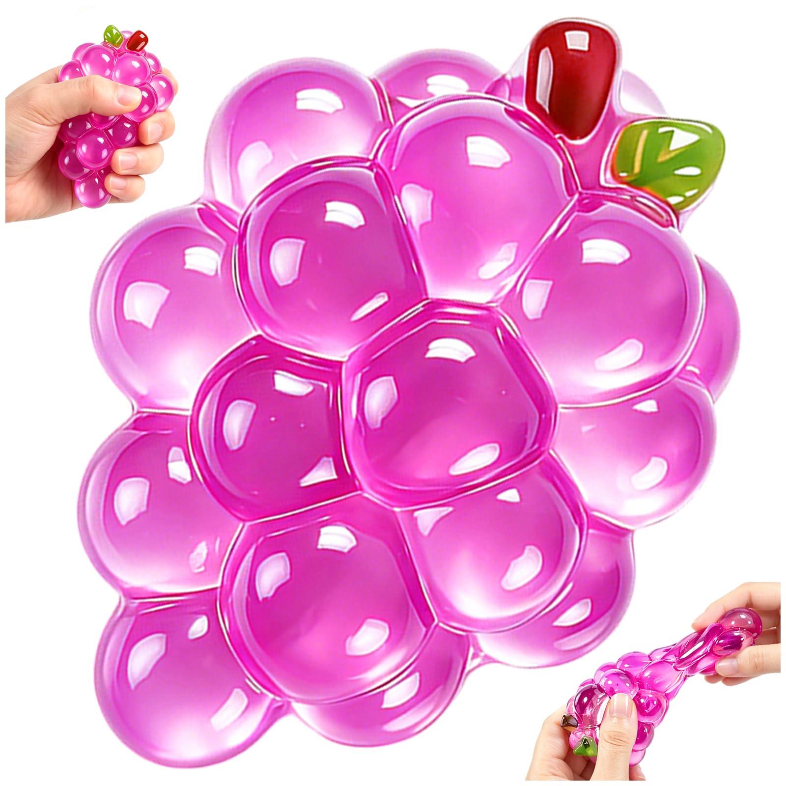 Grape Toy, Fruit Sensory Toy Stress Fidget Ball