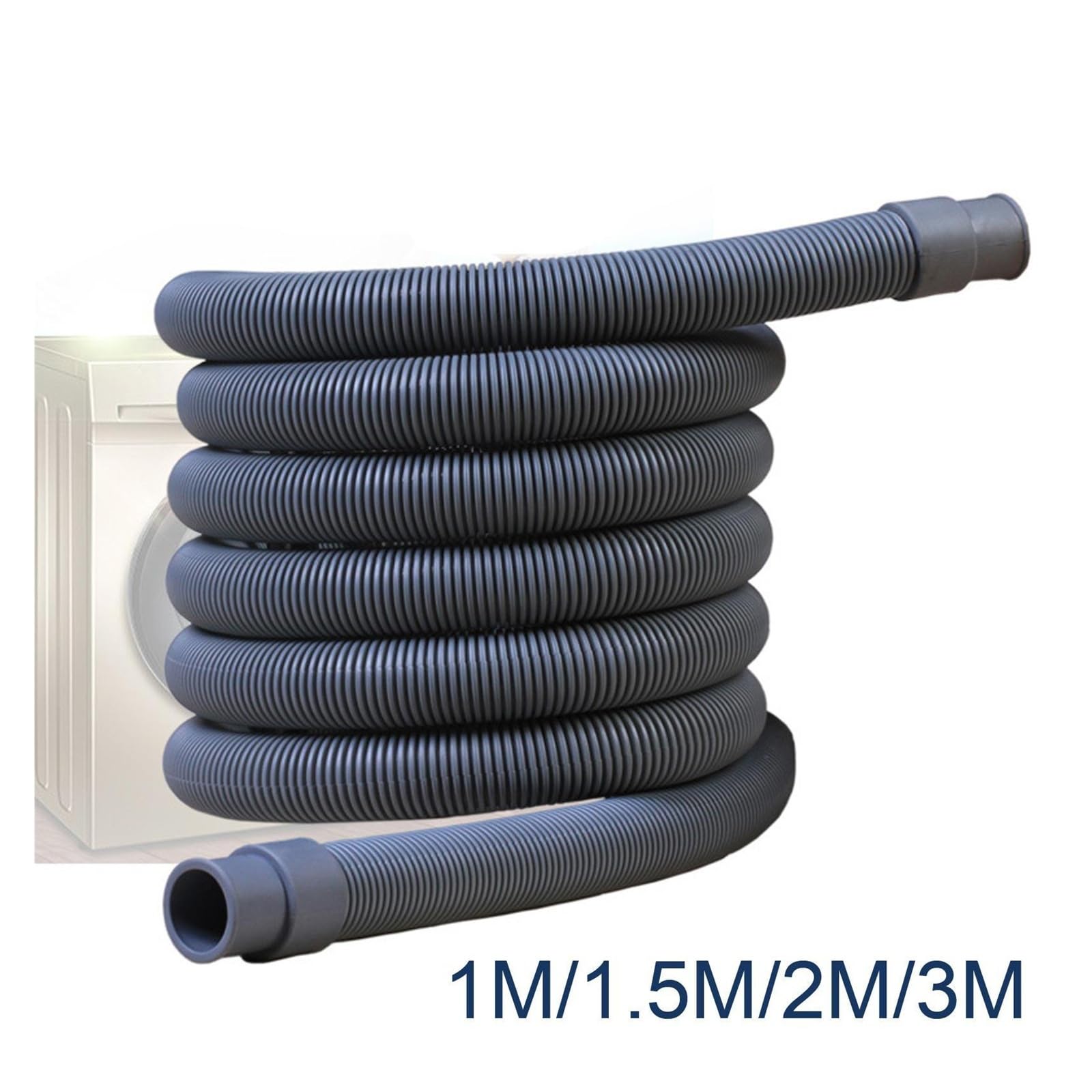 Sostituzione Del Tubo Di Scarico, Tubo Di Espulsione Del Tubo Flessibile Di Scarico Della Lavatrice For Accessori Interni(200cm)