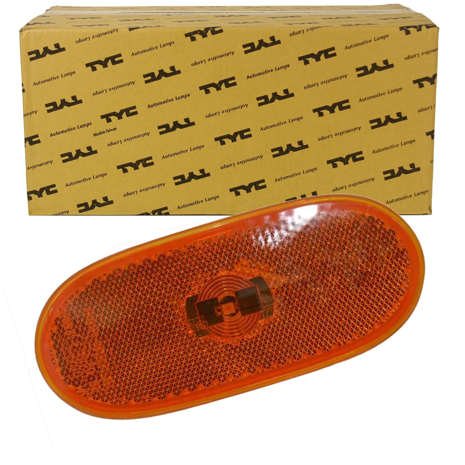 TYC Signal lamp | TYC Blinker LED Blinkleuchte Beidseitig Seitlichereinbau Orange