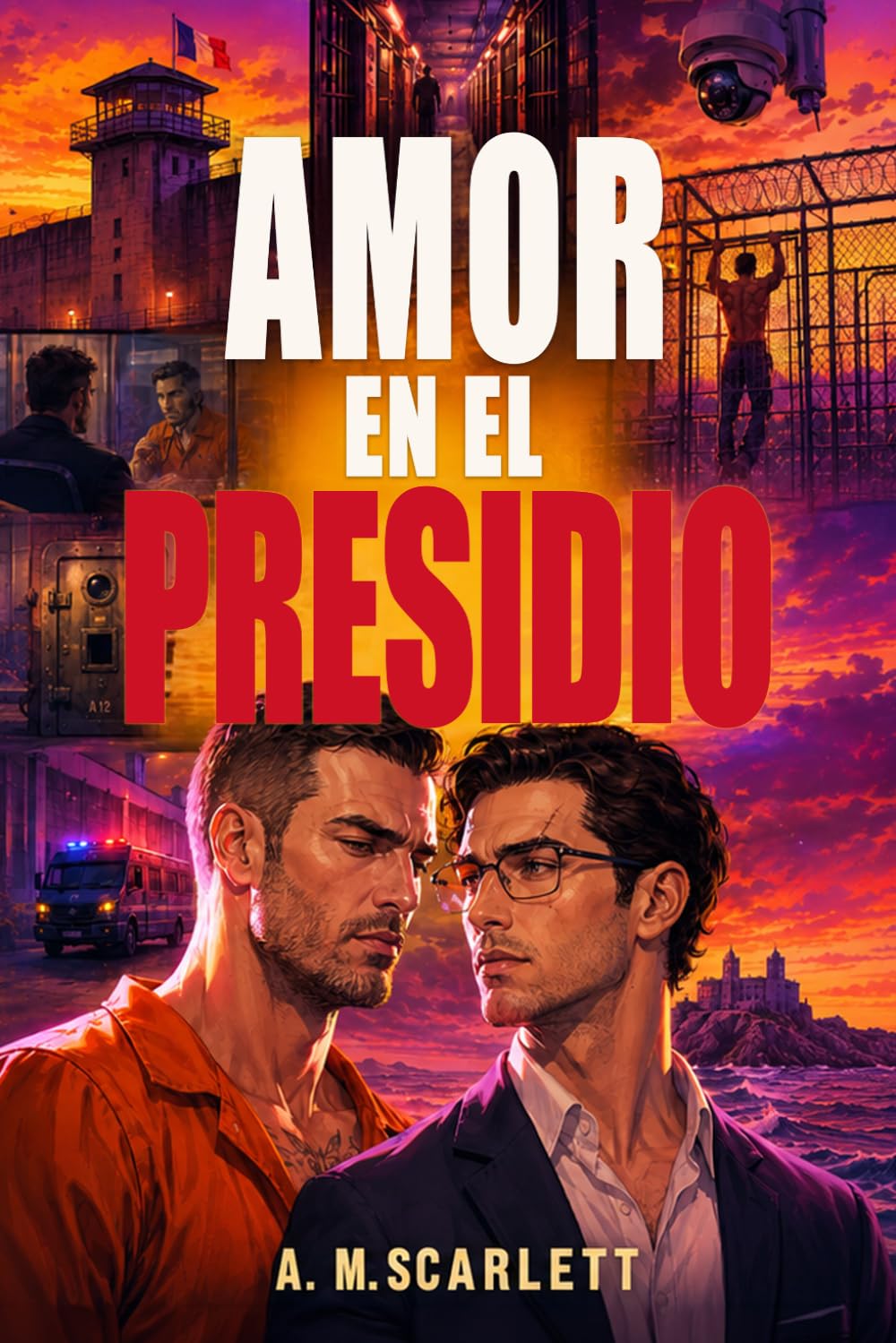 AMOR EN EL PRESIDIO: Un thriller carcelario gay de amor prohibido, con identidad secreta, secuestro, corrupción y tensión slow burn extrema
