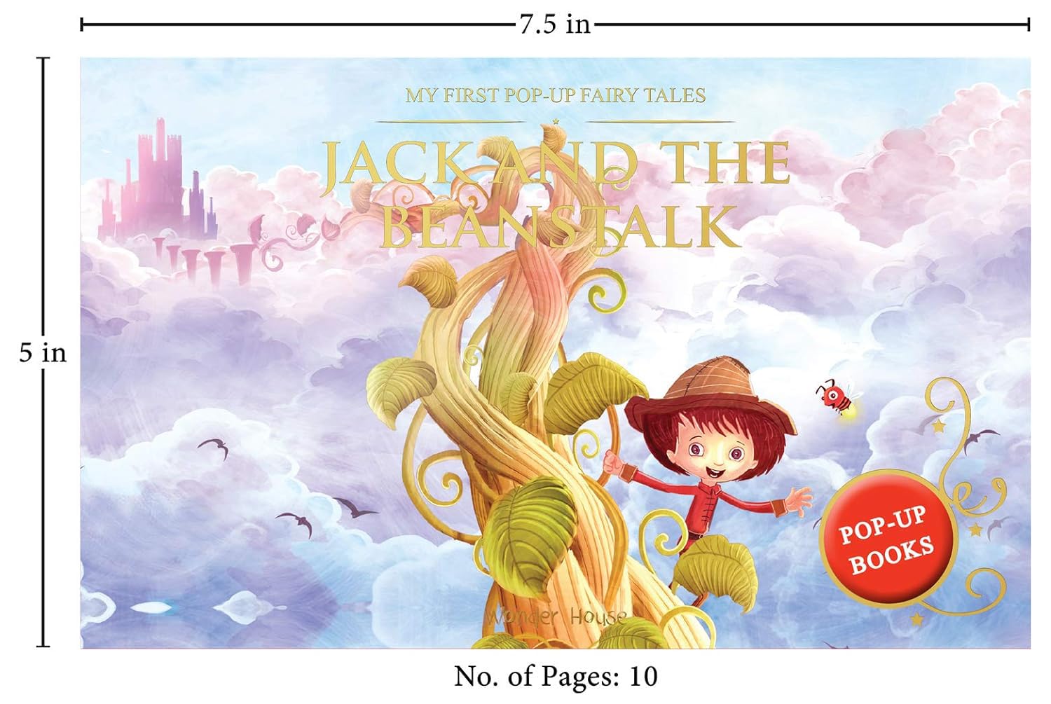 My First Pop Up Fairy Tales: Jack & The Beanstalk: Pop up Books for children 3