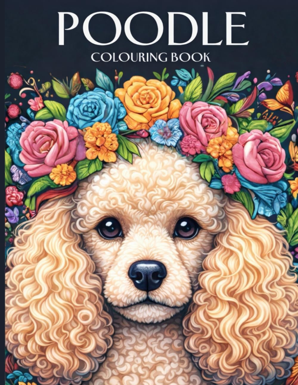 Poodle Colouring Book: A Relaxing Collection of Elegant, Playful, and Adorable Poodles for All Ages (Dog Breed Colouring Books)