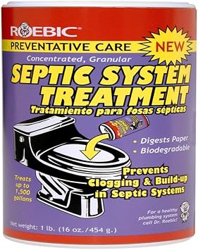 Roebic Laboratories, Inc. GSS-1 1-Pound Granular Roebic Laboratories, Inc. Septic System Treatment