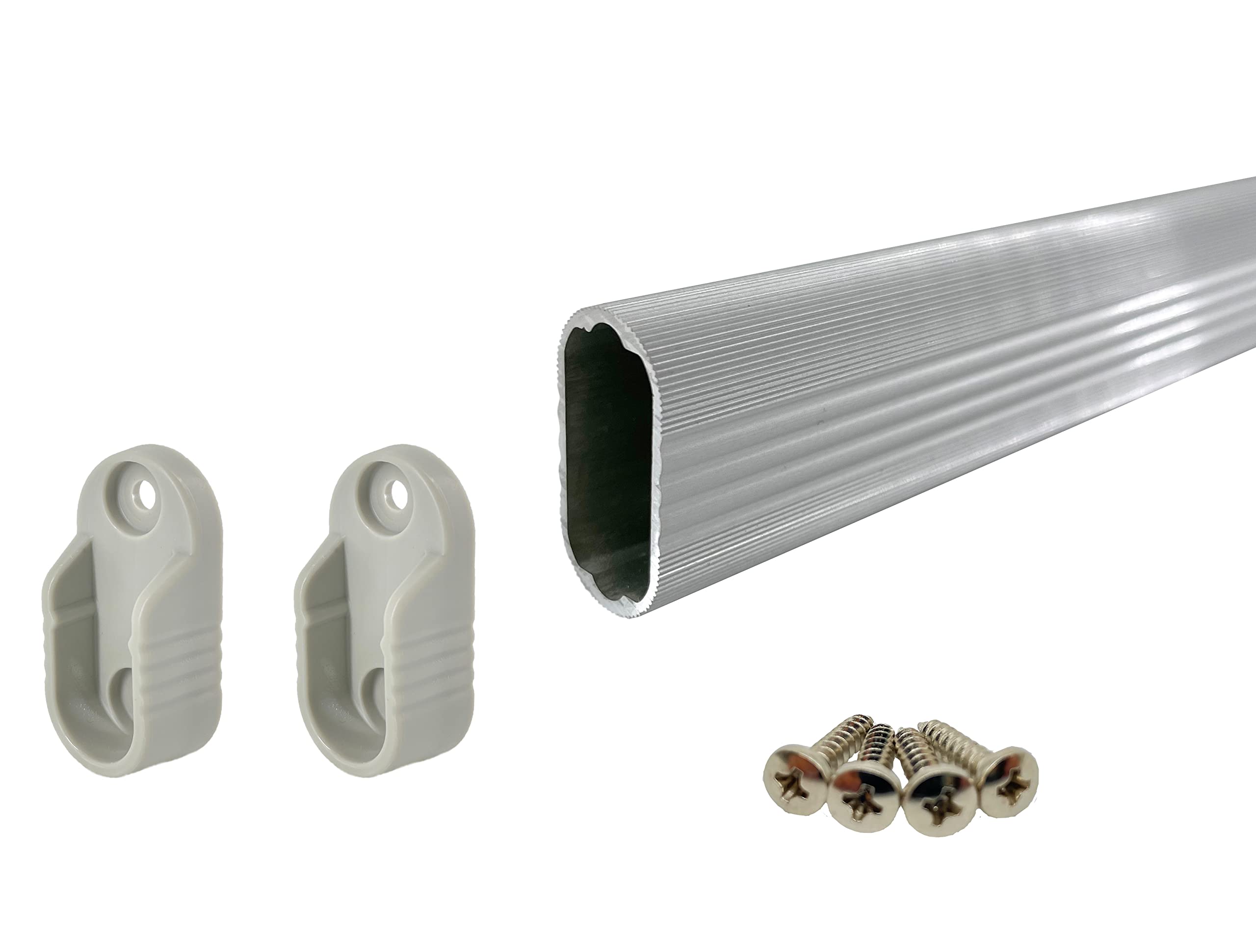 Amazon.co.jp: ムラコシ精工 クローゼット ハンガーパイプ アルミ