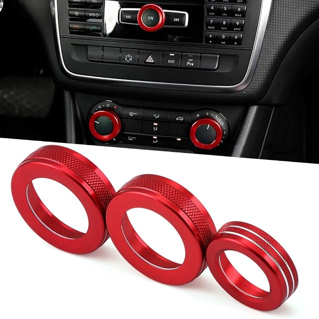 WOQUi Car Air Conditioner Volume Control Decoration Sticker