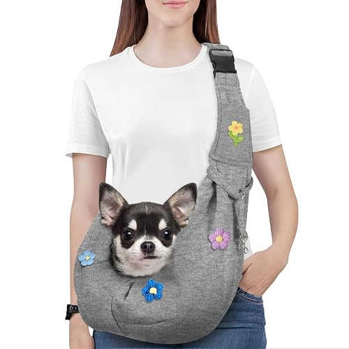 Pawaboo Cabestrillo Transportador para Perro Pequeño, para 3-10 Libras