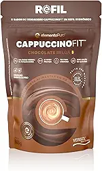 Sachê CAPPUCCINO FIT 600g - Todos os Sabores, elementoPuro (600g, Chocolate Belga)