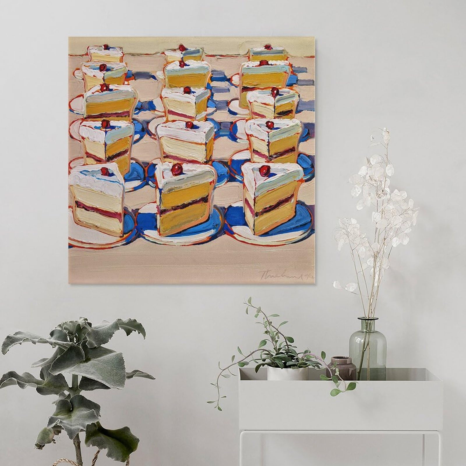 Amazon.co.jp: Wayne Thiebaudウェイン・ティーボー絵画 アート