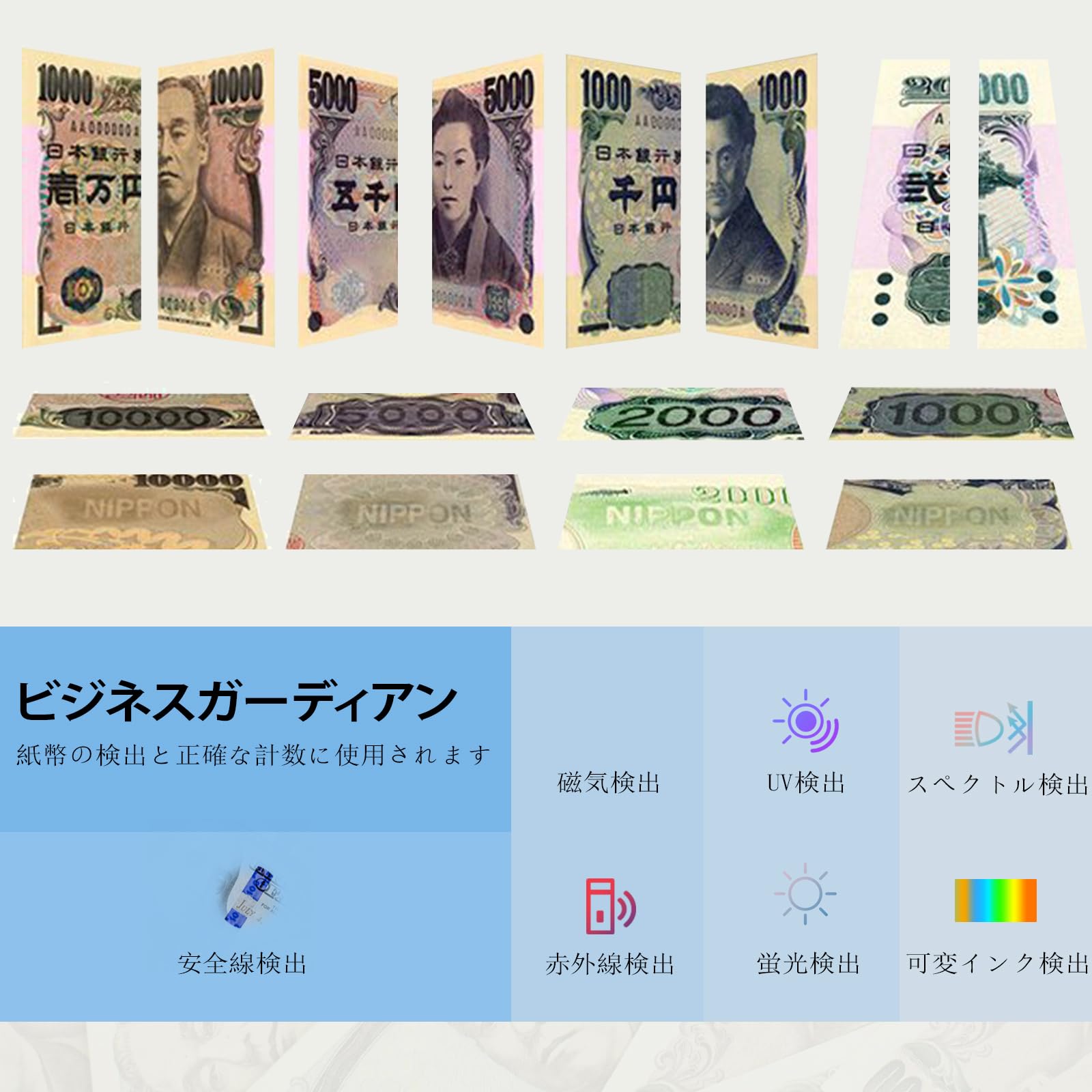 Amazon | NUCOUN VC-3 紙幣カウンター、混合金種値計数紙幣計数機、点钞机CIS/UV/IR/MG/MT  偽造防止検出、マネーカウンター、日本円/アメリカドル/イギリスポンド/ユーロ貨幣識別、紙幣計数機ブラック | 紙幣・コインカウンター |  文房具・オフィス用品