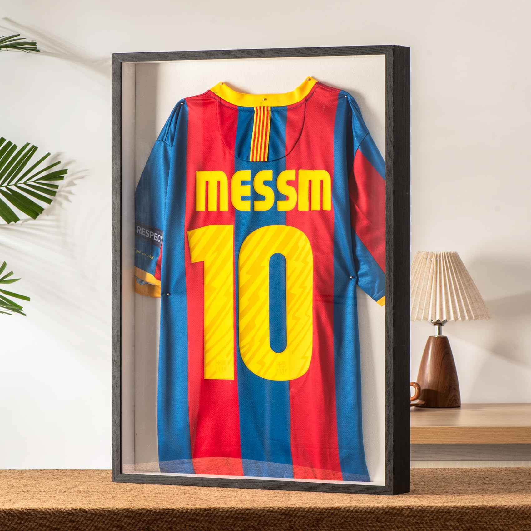3D Bilderrahmen zum Befüllen Groß 50x70cm Mit Verdickte Acrylplatte | mit Stecknadeln und Leinenrücken, 4.3 cm tiefer Bilderrahmen zum Befüllen – Ausstellung, Trikot, Basteln, Hochzeit, Andenken