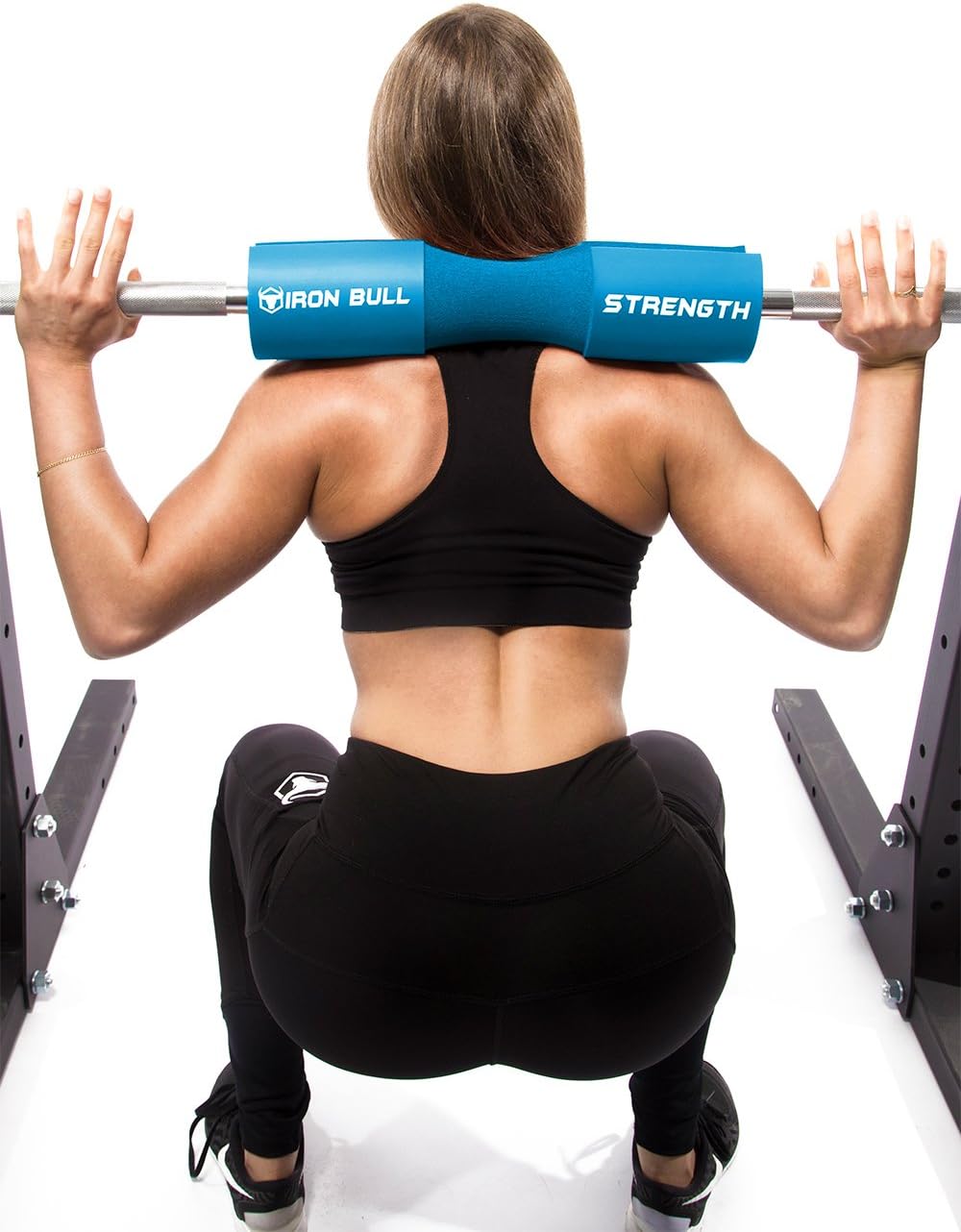 Advanced Squat Pad - Barbell Pad for Squats, Lunges & Hip Thrusts - Neck & Shoulder Protective Pad Support