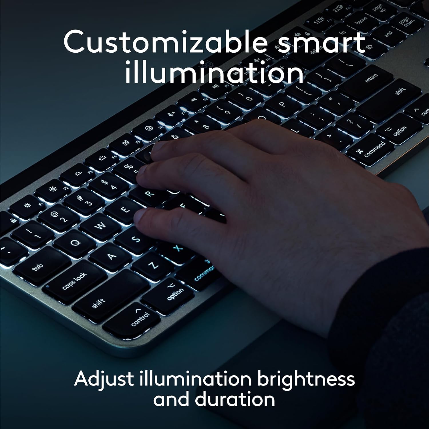 Logitech MX Keys S Clavier sans Fil - US INT'L QWERTY