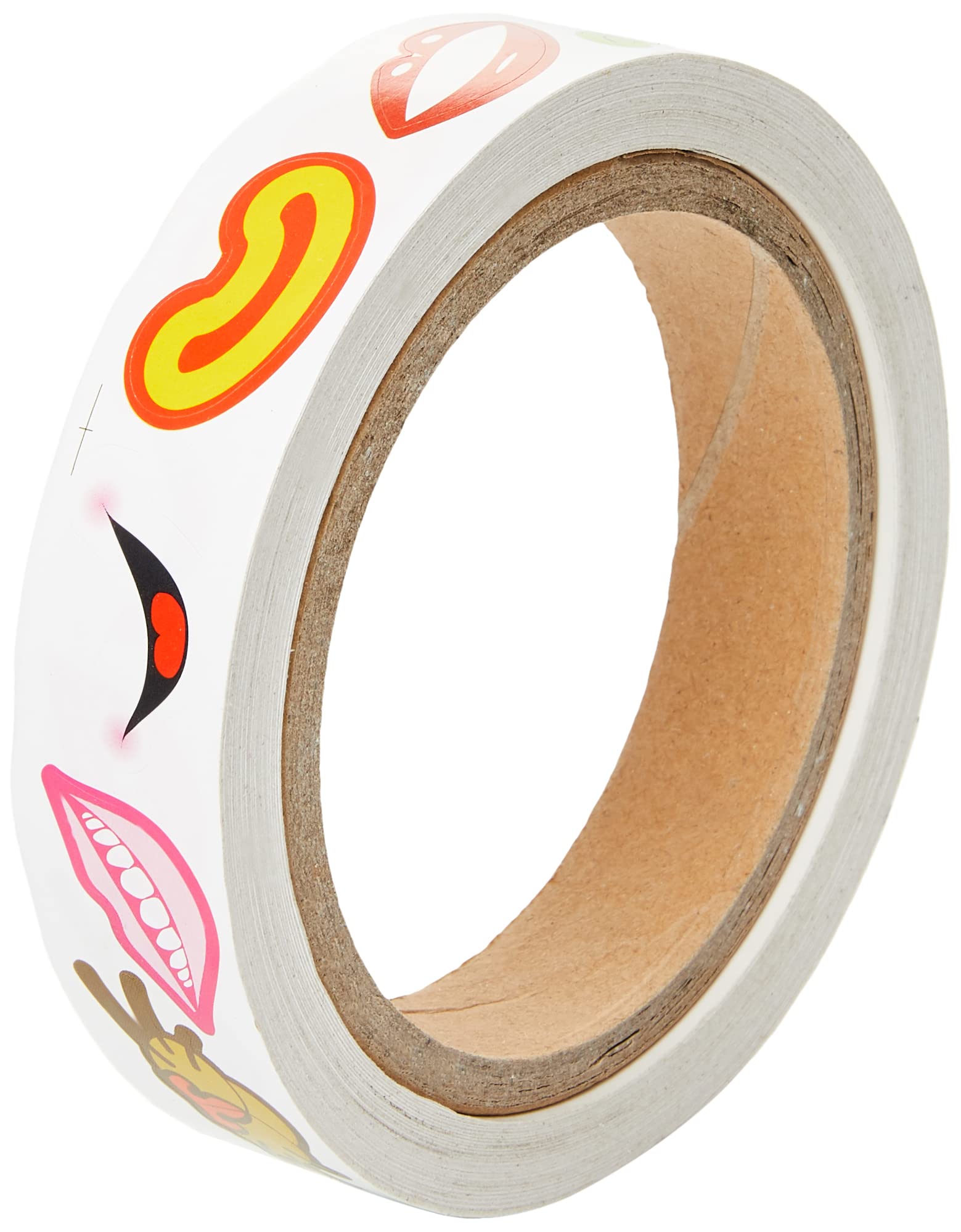 READY 2 LEARN Fun craft stickers | Mouths | Roll of 600 stickers!! | Children's arts & crafts