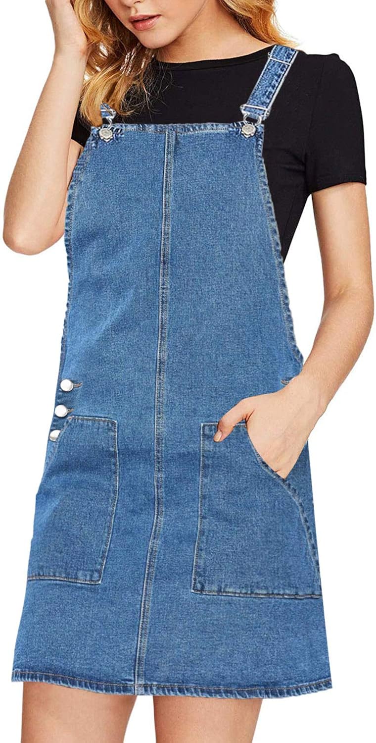 Pinafore dress with pockets Clearance