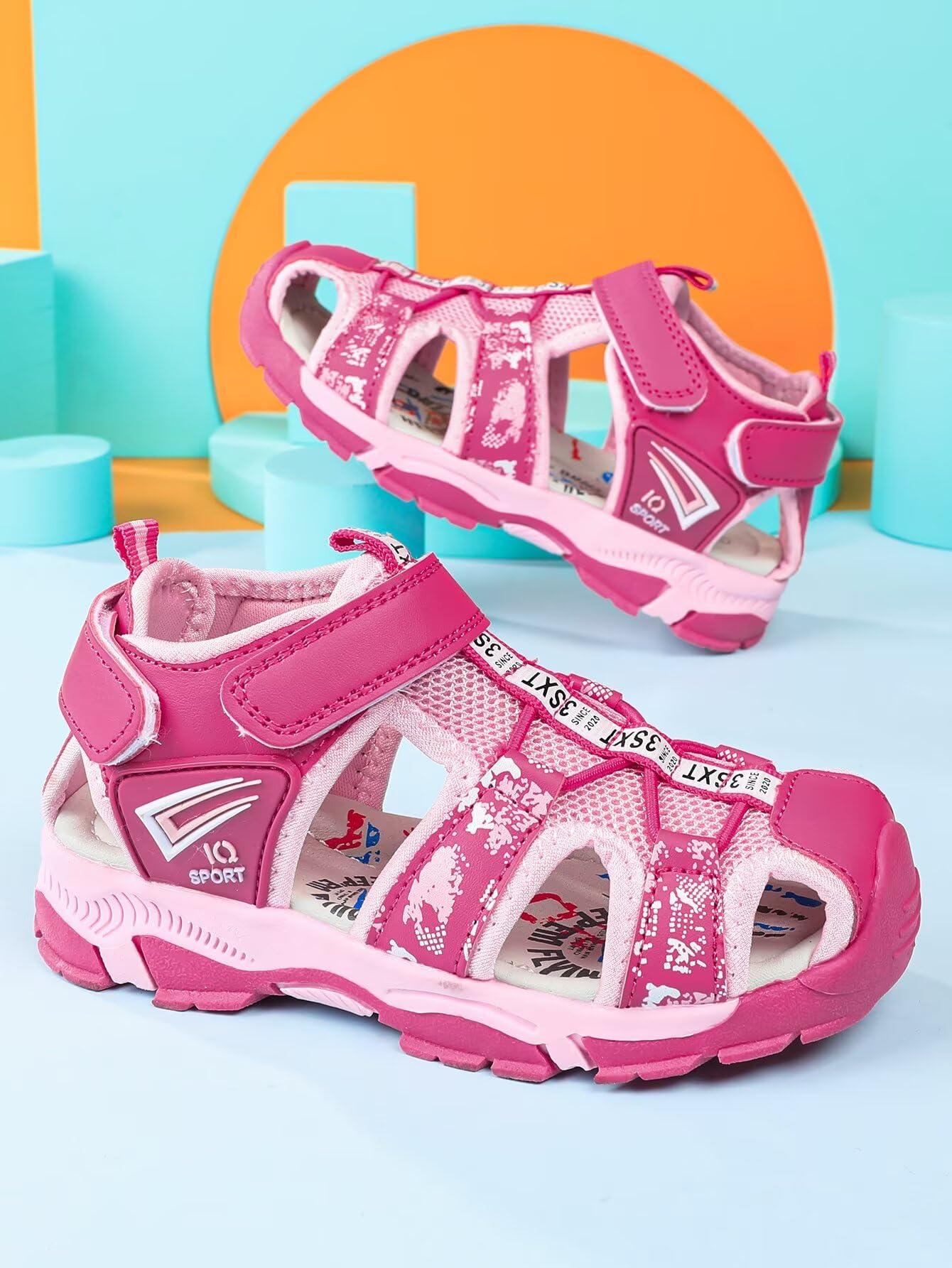 Sandalias de verano para niños y niñas, con puntera cerrada, ligeras, atléticas, para exteriores — view 10