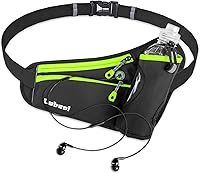 Vista 11 de Labeol Cinturón de hidratación para botella de agua para correr, con soporte para botella de agua, para senderismo, caminar, caminar, riñonera Rosado