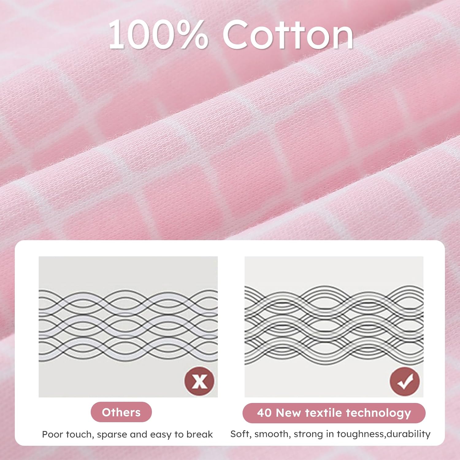 Yoofoss Baby Swaddles for Newborns 100% Cotton, Adjustable Swaddle 0-3 Months 3 Pack Newborn Swaddle Sack, Breathable Soft(Small)