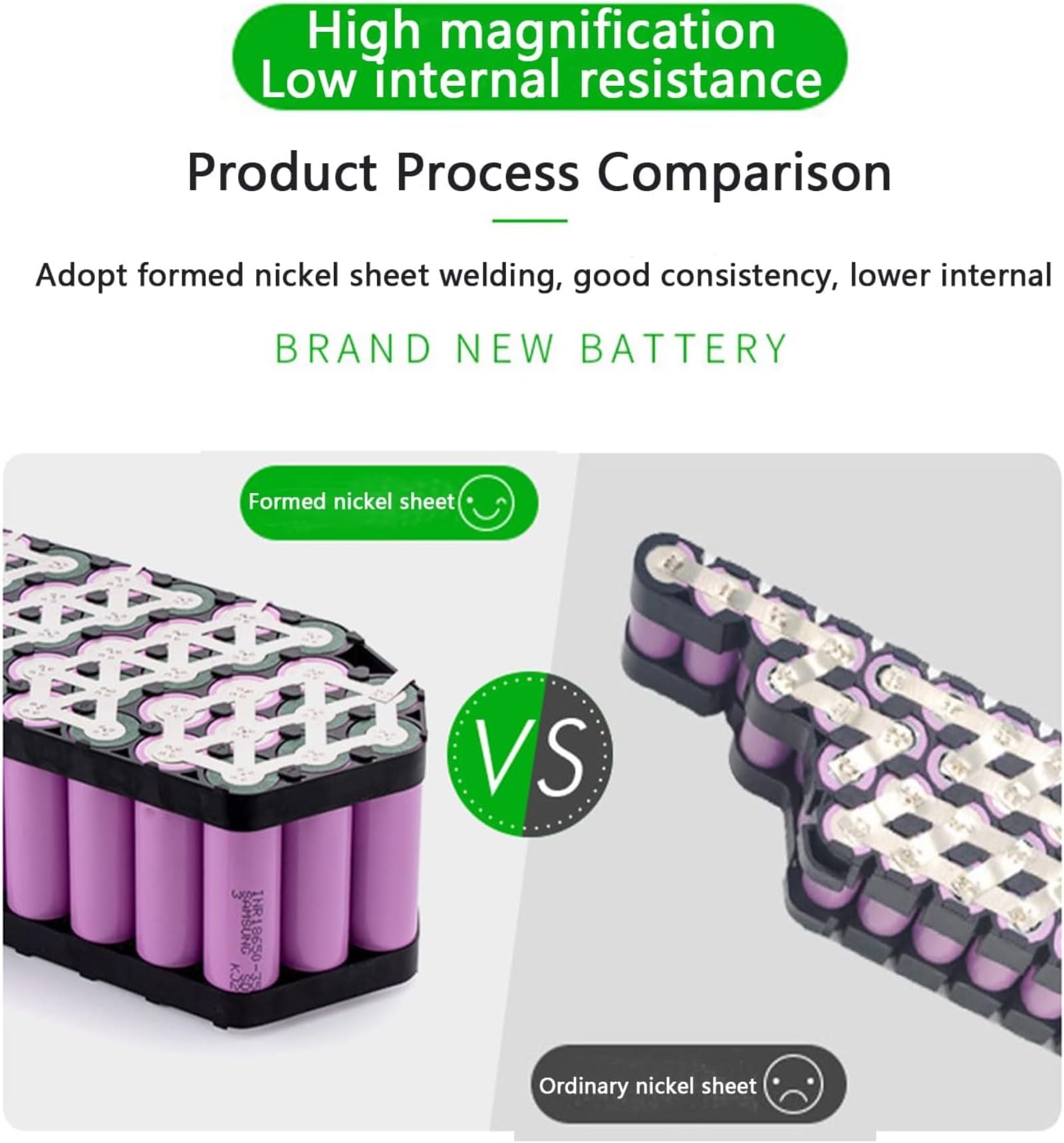 E-Bike Batteries pour vélo 36V 15.6Ah, Convient aux Moteurs 36V 250W/350W/500W, pour Moma Vélo MiFa Rex Aldi, Peut Correspondre aux Phylion/XH370-10J avec Chargeur